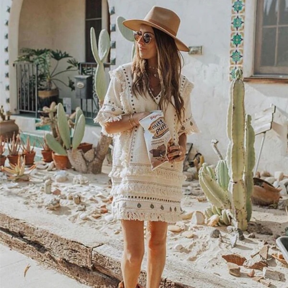 SPELL Alphie Smock Dress